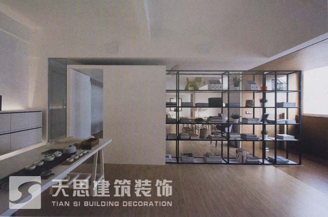<a href=http://www.yancaoren.com/ target=_blank class=infotextkey>合肥辦公室裝修</a>側(cè)面書架