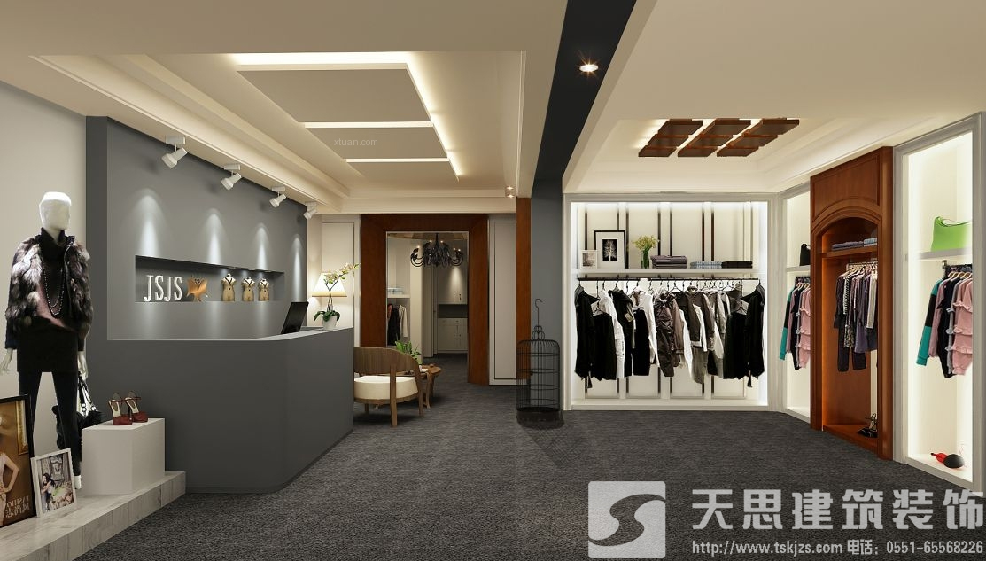 合肥服裝店裝修設(shè)計(jì) 刺激消費(fèi)者購(gòu)買(mǎi)欲